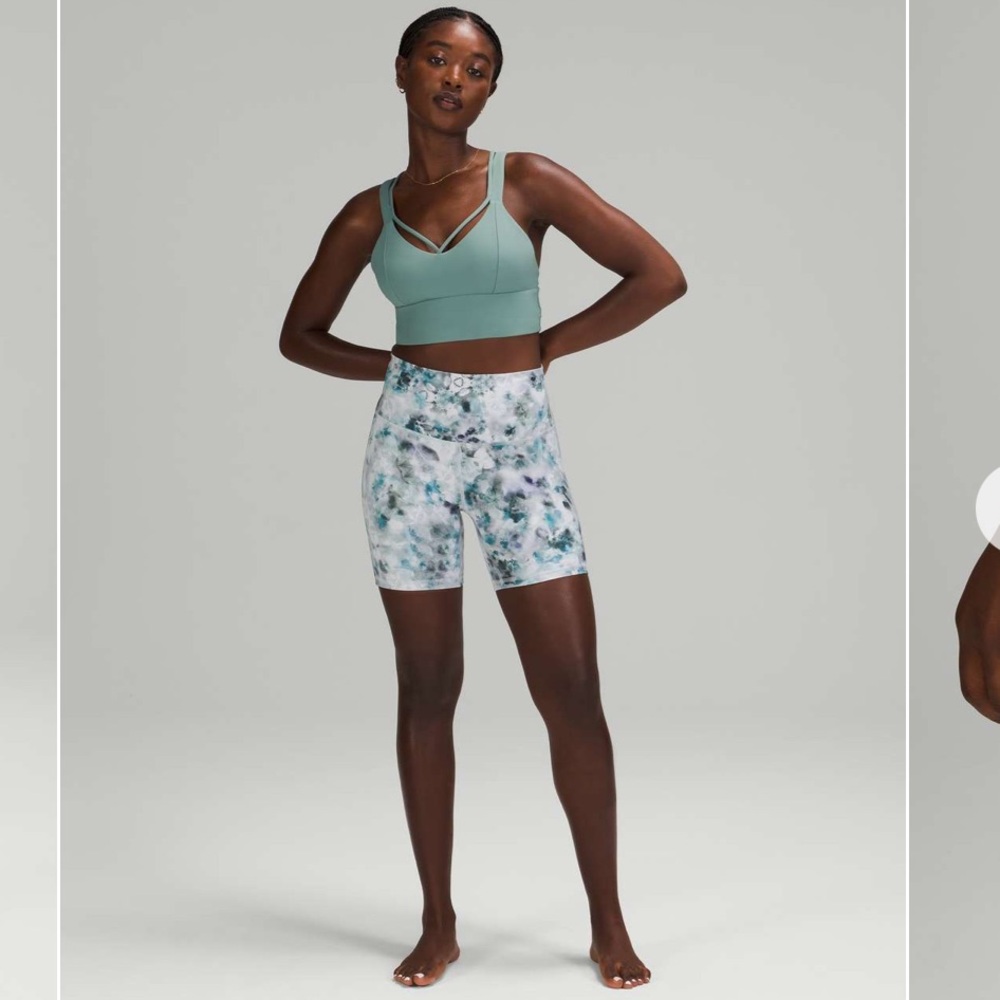 lululemon Kaleidofloral Multi Bike Shorts